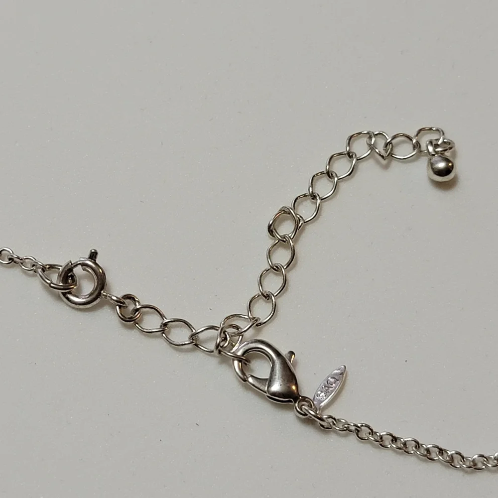 Beaded Chic Necklace Sealife Avon Signed SAQ Silver Tone Nautical Lampwork